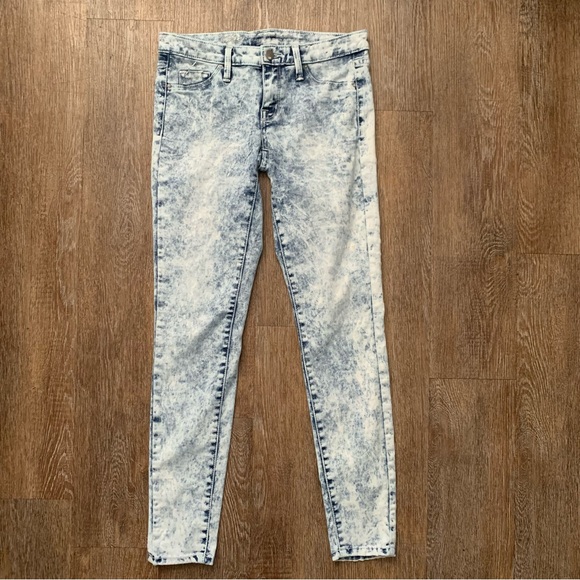 Mossimo Mid Rise Denim Legging Size 2 - Picture 1 of 8